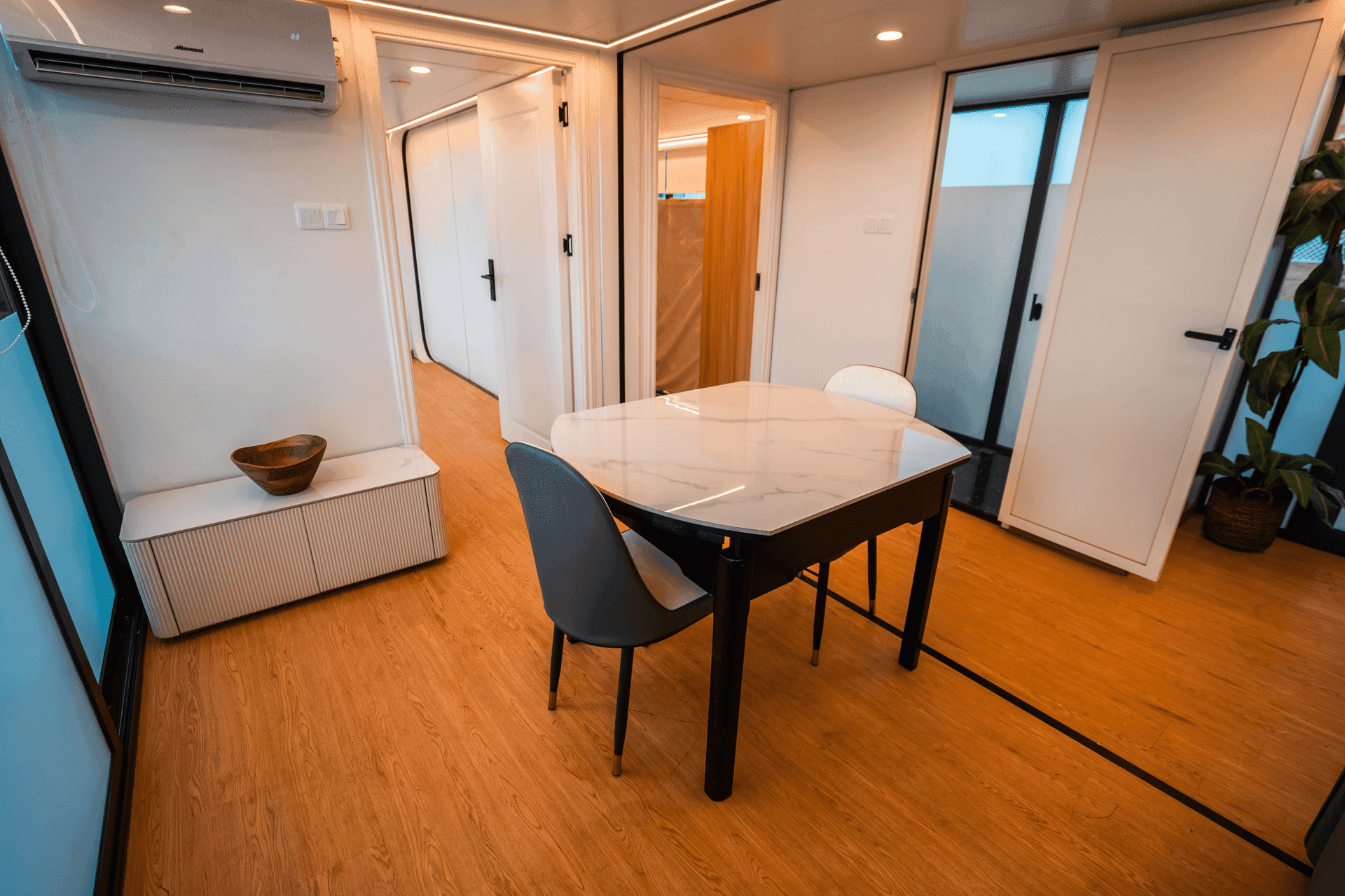 Efficient floor plan